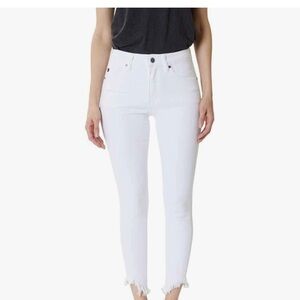 Kan Can High Rise hem detail skinny jeans sz 11